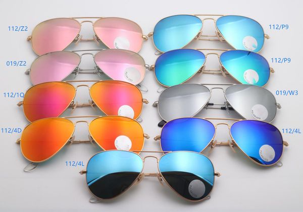 

designer aviator polarized sunglasses men woman fashion driving beach sun glasses metal frame uv400 protection real glass lens summer shades, White;black