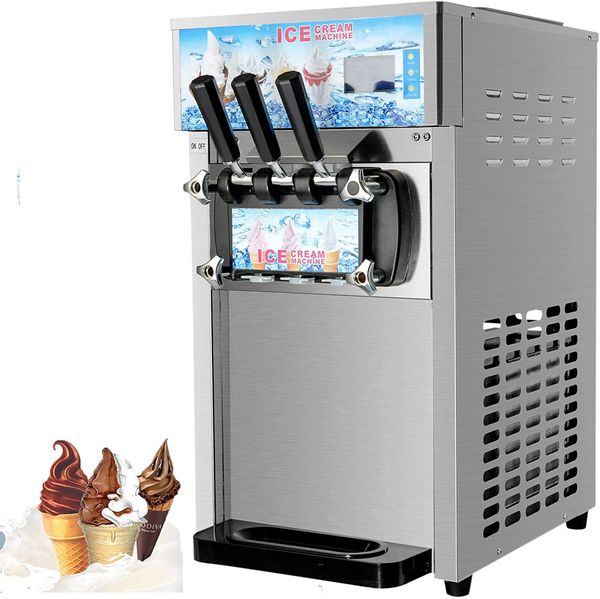 Masa üstü mini yumuşak dondurma makinesi fiyatı/ küçük yapımcı cfr deniz