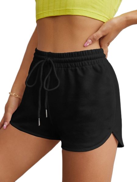 

solid dolphin shorts j61n#, White;black