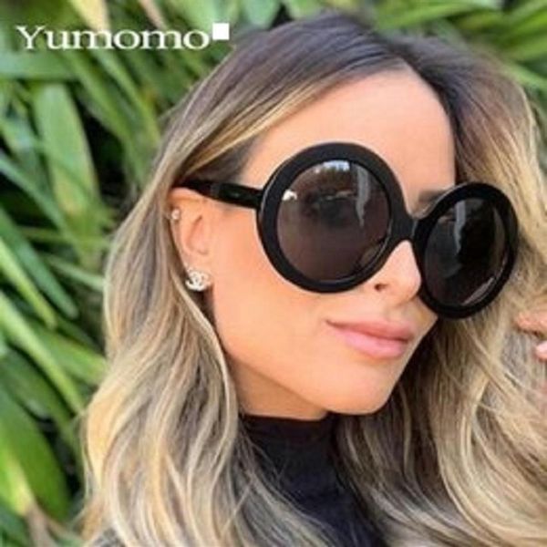 

sunglasses oversized retro round women men big frame sun glasses vintage classic shades oval female eyewear uv400 oculos287f, White;black