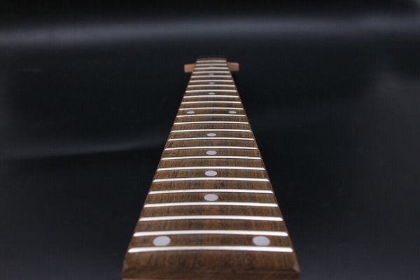 

diy electric guitar neck 24fret 25.5inch 648mm mahogany+rosewood unfinished d6