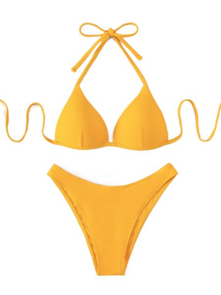 

solid push up bikini swimsuit c4jr#, White;black