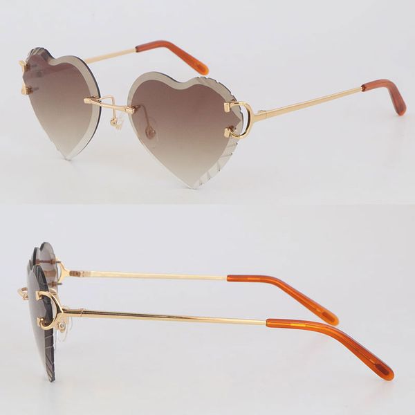 Солнцезащитные очки Дизайнер Оптовая продажа 18 -каратной золотой рам