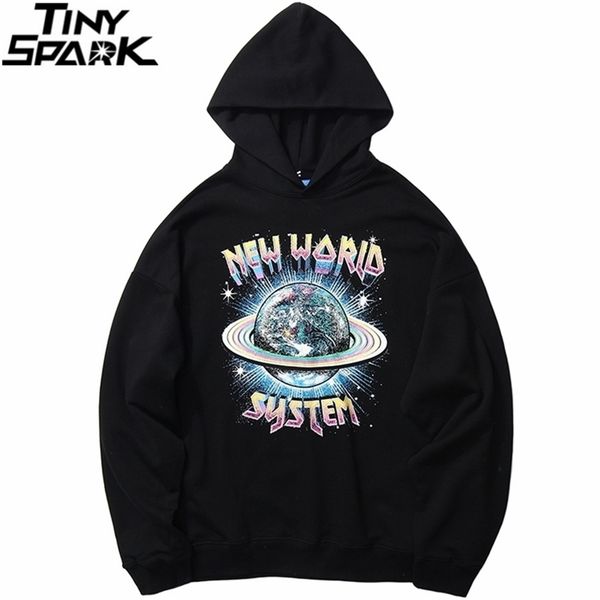 

hip hop streetwear hoodies sweatshirt world print men harajuku pullover hoodie cotton autumn loose sweat shirt black 201126
