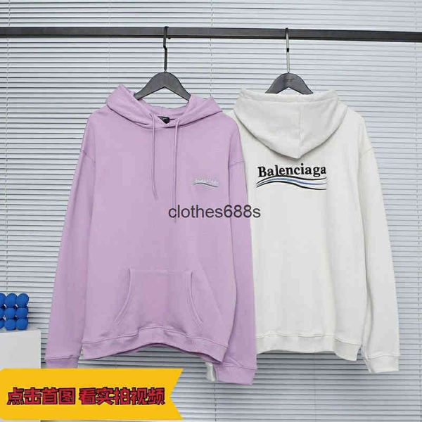 

designer hoodies balencaigas'ss's men's sweaters, Black