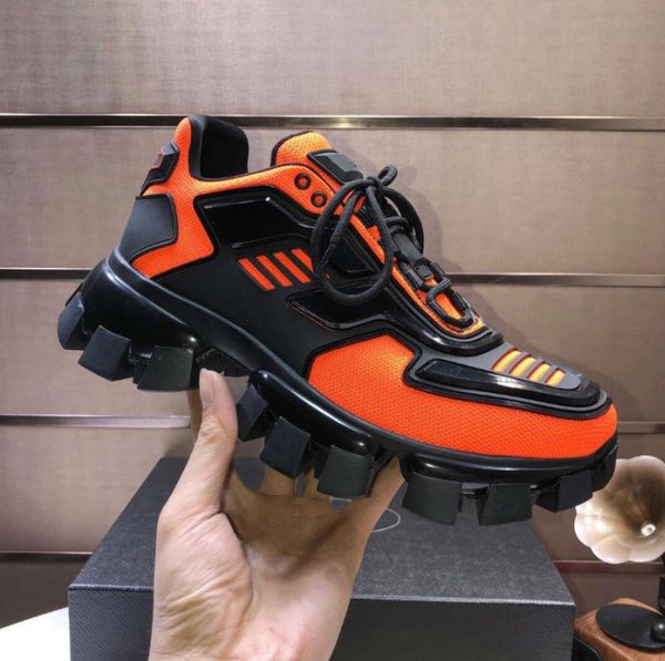 

2022 arrival mens cloudbust shoes thunder knit sneakers luxury designer oversize sneaker light rubber sole 3d trainers womens big size, Black