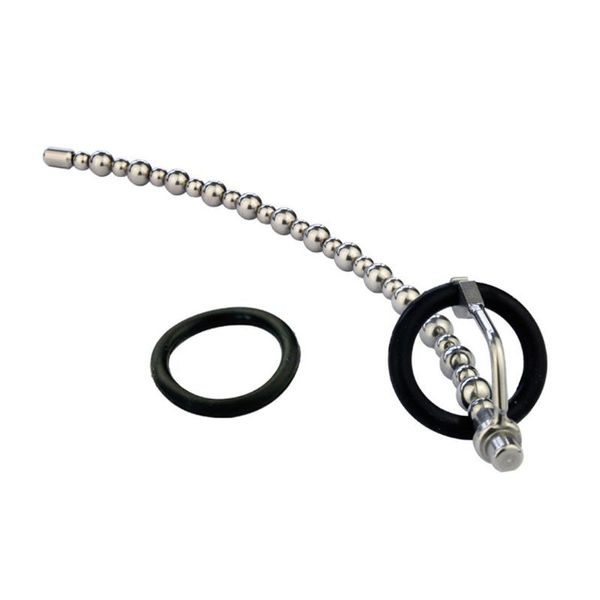 Multi perline in acciaio inossidabile Spina sonora uretrale Pene Bondage Anello Stimolazione Dilatatore Masturbatore Gioco per adulti Giocattolo sexy