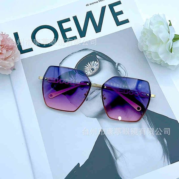 

new style large frame women's metal foot chains fashion personality street ps ins sunglass men, White;black