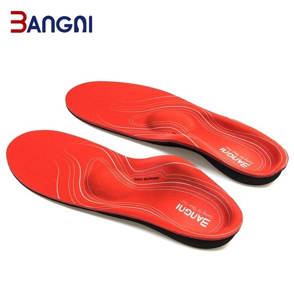 

3angni severe flat feet insoles ortic arch support inserts orthopedic shoes soles for high heel plantar fasciitis men woman 220611, White;pink
