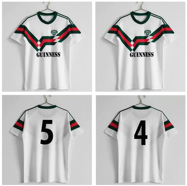 

1988 1989 cork city retro soccer jerseys 88 89 vintage football shirts classic maillot de foot home white camisetas de futbol s-2xl, Black;yellow
