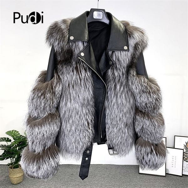 Pudi Women Real Pur Coat Casel