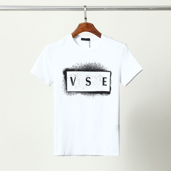 

fashion t shirts mens women designers t-shirts tees apparel man s casual chest letter shirt luxurys clothing streetsleeve100%258s, White;black