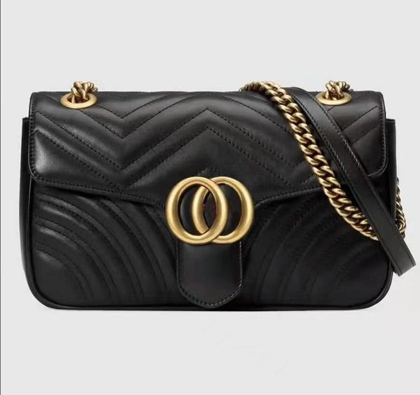 

double g fashion shoulder bags women chain crossbody handbags lady leather handbag purses wallet purse female messenger bag many colors choo