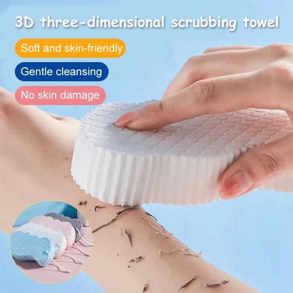 3D Magic Children Bath Sponge Body esfoliando a pele morta esponja de massageador escova de chuveiros descascando o artefato de esponja 420pcs DAP485