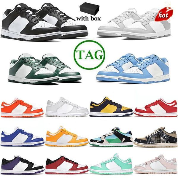 

with box dunks lows designers men women running shoes white black unc coast green glow syracuse purple pulse chunky sb low laser orange mens