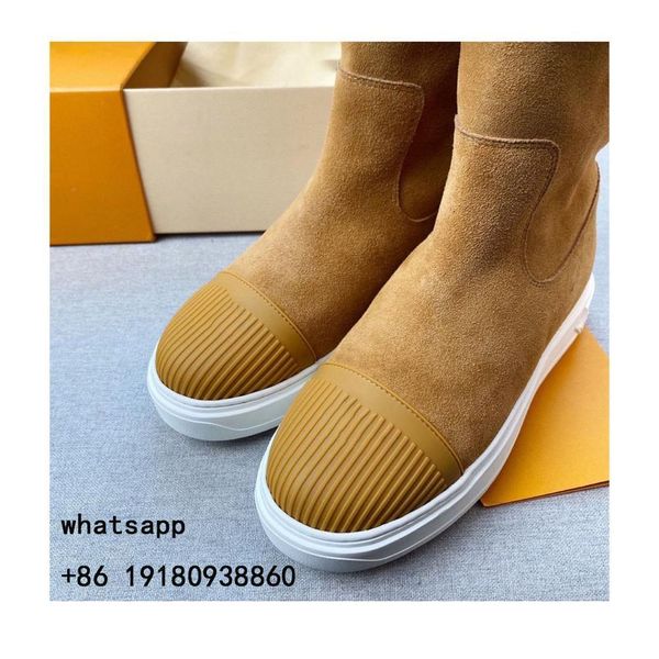 

winter chelsea boots lamb wool decoration arrival women's shoes snow cow leather martin fur integrated classic style suede vw81, Black