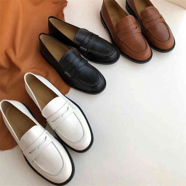 

dress shoes early spring leather loafers chelsea small shoes versatile comfortable english style single, Black