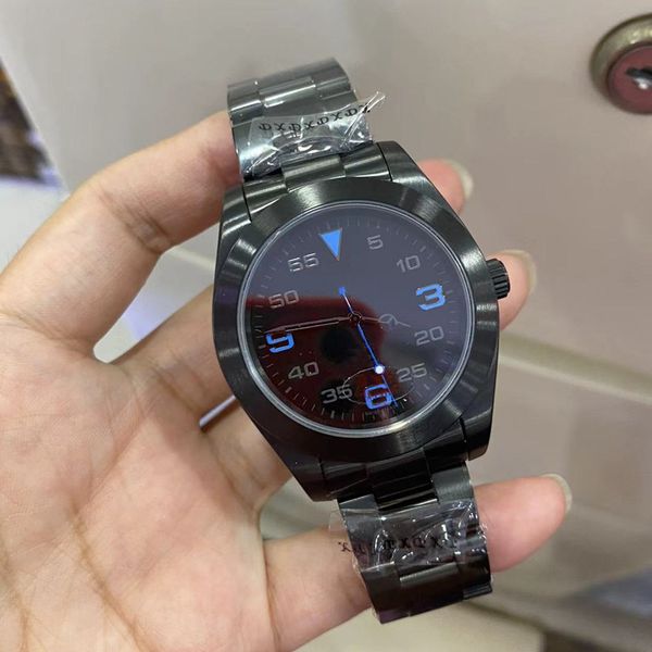 

2022 new arrivals mens watches mechanical automatic movement wristwatch full stainless steel sapphire glass super 40mm luxury watch 214, Slivery;brown