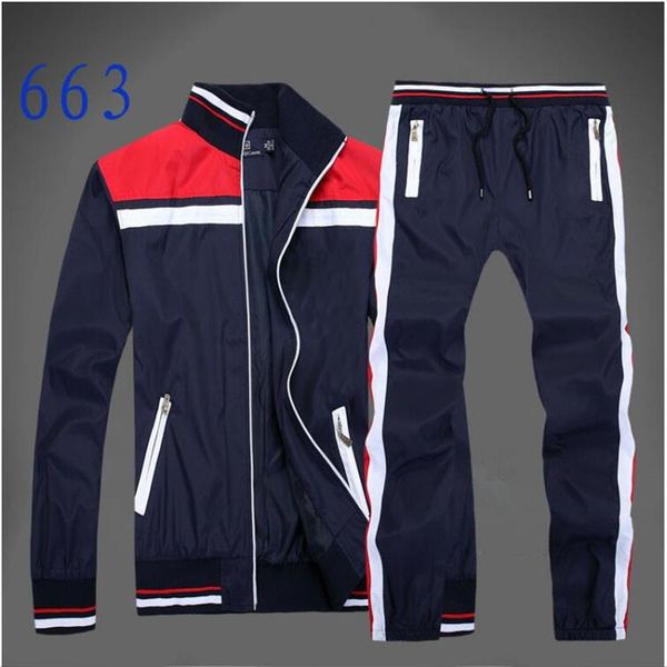 

new men's hoodies and sweatshirts sportswear man polo jacket pants jogging suits sweat suits men's tracksuits228d, Gray