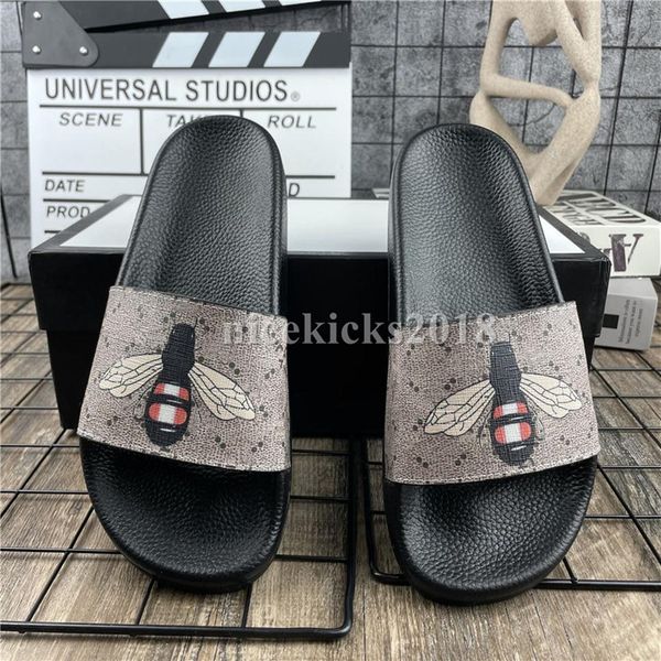 

mens womens slipper summer sandals beach slides fashion leisure slippers ladies sandali bathroom home shoes classic l278i, Black