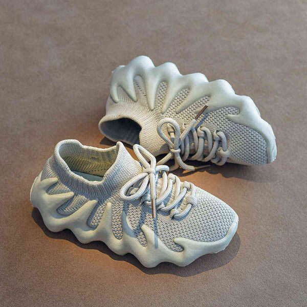 

children's ocs shoes coconut 450 socks flying weaving spring and summer breathable volcanic shoes breathable baby shoes, Black