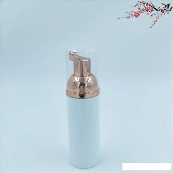 

foaming bottle froth pump soap mousses liquid dispenser foam bottles with rose gold cap