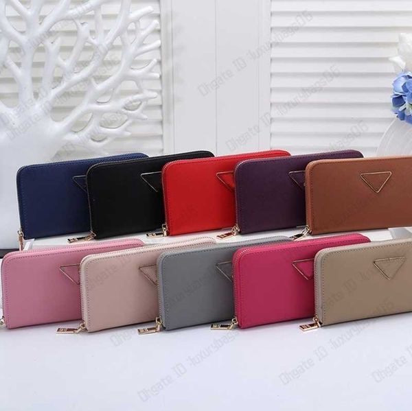 

luxury designers classic wallets handbag credit card holder fashion men and women, Black