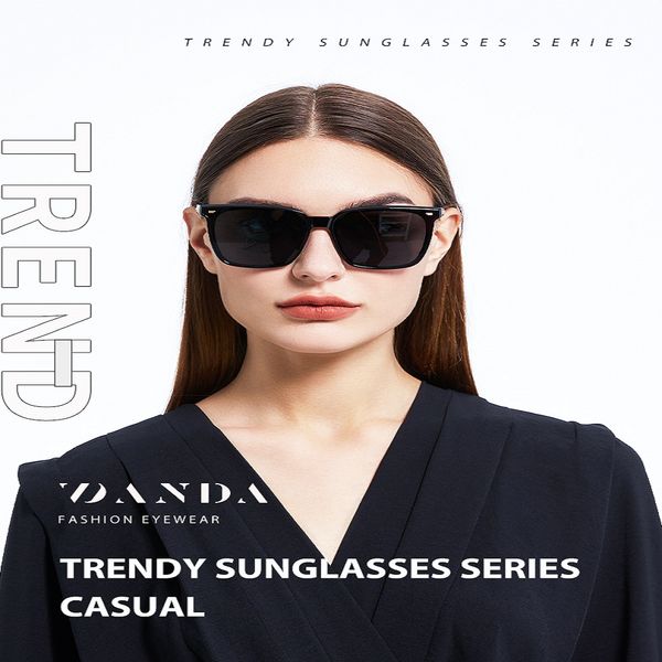 

woman womens polarized sunglasses women 2022 luxury fashion square ladies vintage designer sun glasses tide eyeglasses, White;black