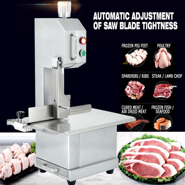 Máquina de serra de osso Carne comercial Slicer Carne automática Banda SWO OS OSS MÁQUINAS DE CORTE