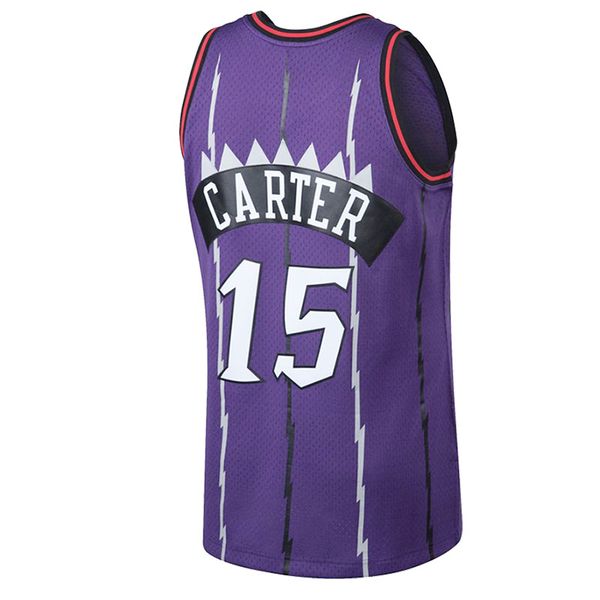 

basketball jerseys mens shirts 15 carter 43 siakam 1 mcgrady size s-xxl, Black;red