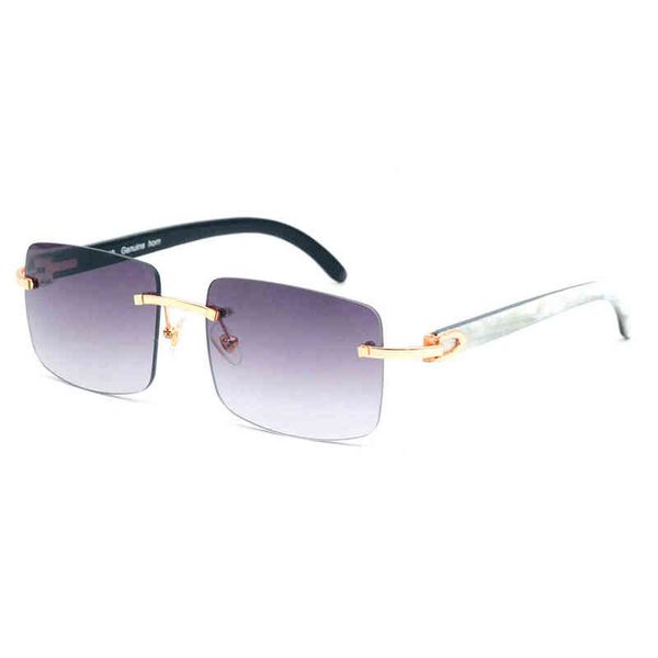 

brand name buffalo horn sunglass with no rims , natural ox horn glass, White;black