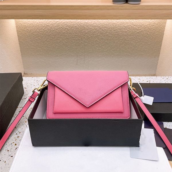 

2022 high-quality luxurys designers bags crossbodys women handbag messenger bags high capacity fashion genuine leather envelope wallet retro