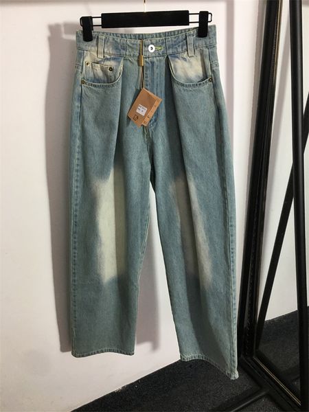 

womens high rise jeans vintage washed distressed denim pants fashion street style women jeans, Black