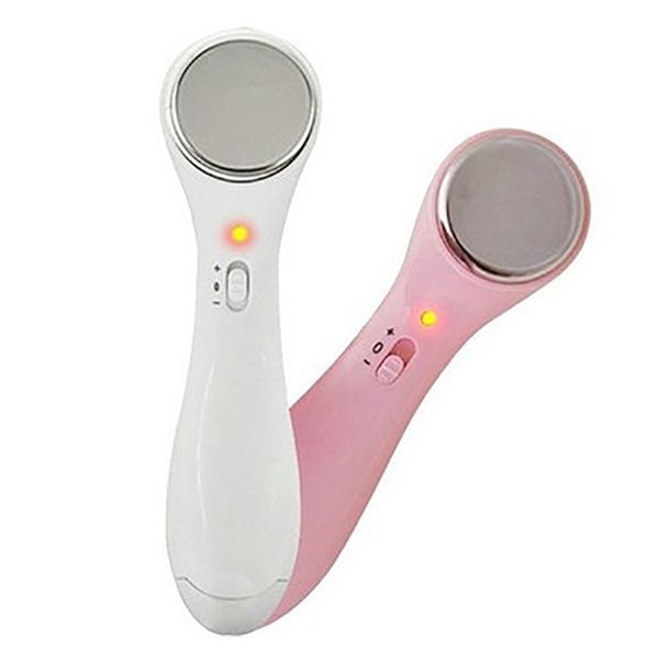 Elettrico antirughe Whiten Ionic Cleaner Massager Wihte Cleanser Scrub Brush Face Roller Ion Vibrating 220630