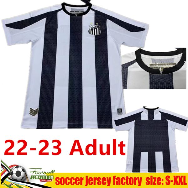 

21 22 23 santos fc soccer jerseys soteldo 21 22 gfhjsk, Black;yellow