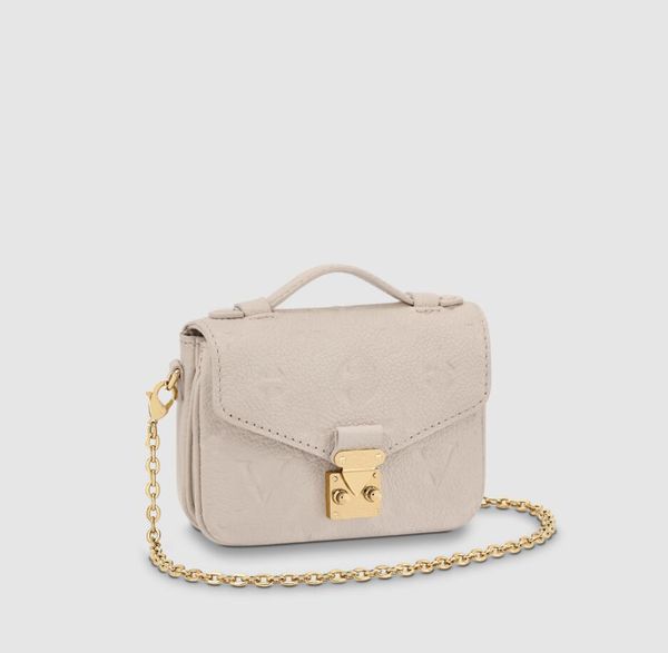 

tz ladies micro chain crossbody bag classic pochette cow leather shoulder bags designer fresh handbag girls messenger bag fashion handbags w