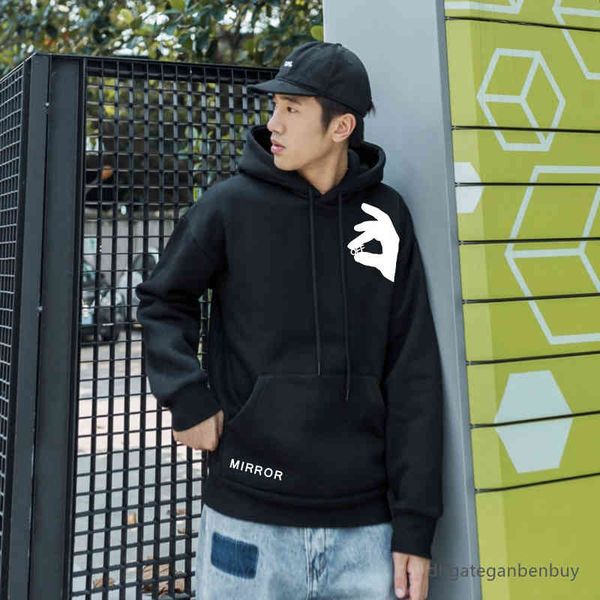 

Coat coat New Off Hoodies Designer Men Long Sleeve Finger Clothes Sweatshirts Sports Hooded Ow 7VLP, White