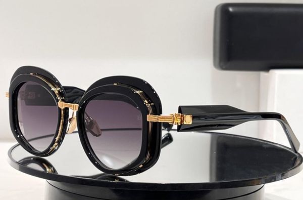 

sunglasses for men and women summer 129 style anti-ultraviolet retro plate oval full frame glasses random box, White;black