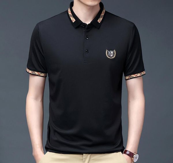 2022 sommer männer polo-shirt Koreanische version lässig stickerei revers männer t-shirt mode trend jugend männer kleidung