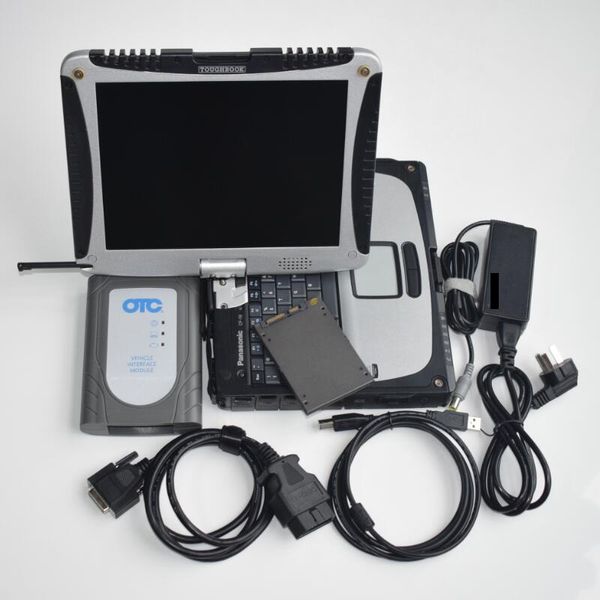 

2022 for toyota otc it3 global techstream v16.00.017 gts otc vim obd scanner with cf-19 i5 8g laptop