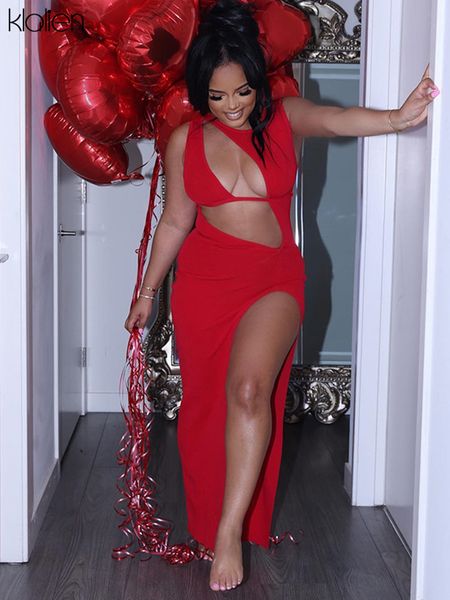 

women dress fashion hollow out solid slim stretch streetwear y2k club wear solid maxi dresses activewear 2022, Black;gray