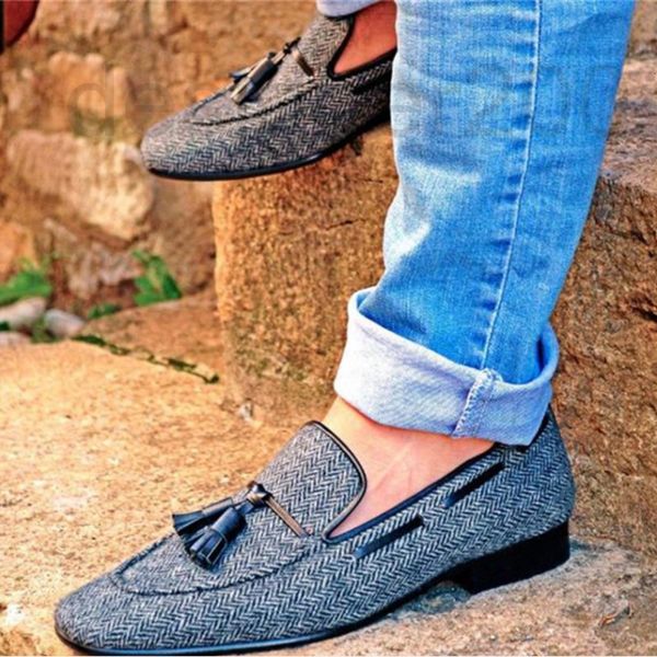 

dress shoes designer men's shoes comfortable lefu tassel decoration business taobao 4po9, Black