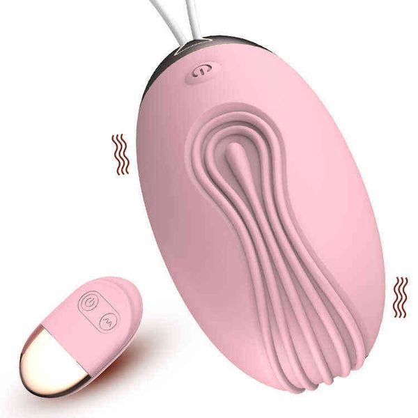 NXY Vibratori Piccolo uovo di balena che salta Gladiatore femmina wireless stealth indossa divertenti prodotti per adulti apparecchi per la masturbazione 0316