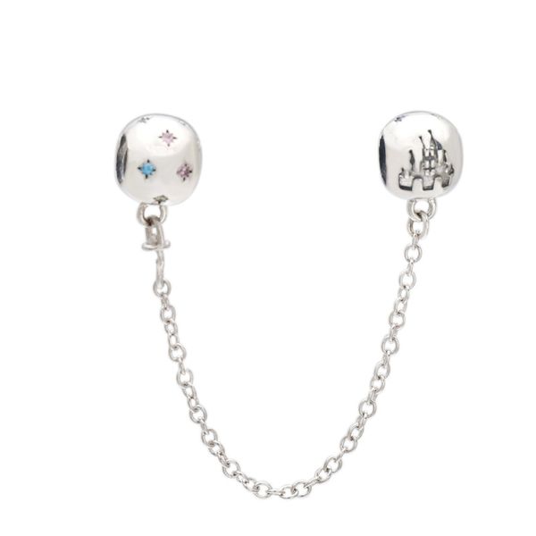 925 Sterling Silber Designer Luxus Lose Perlen Perlen Flaschenverschluss Sicherheitskette Anhänger Armbänder Original Fit Pandora Charms Modeschmuck DIY Geschenke für Frauen