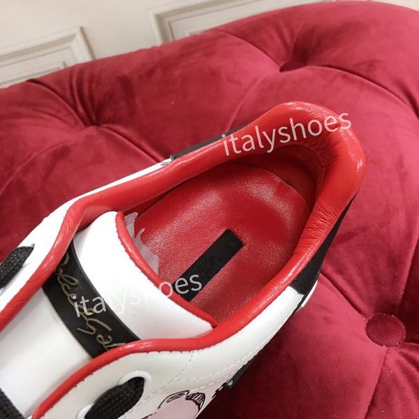 

shoes 2022s casual mens luxury designer striped rubber outsole leather pointed runner outdo sneakers mup, Black