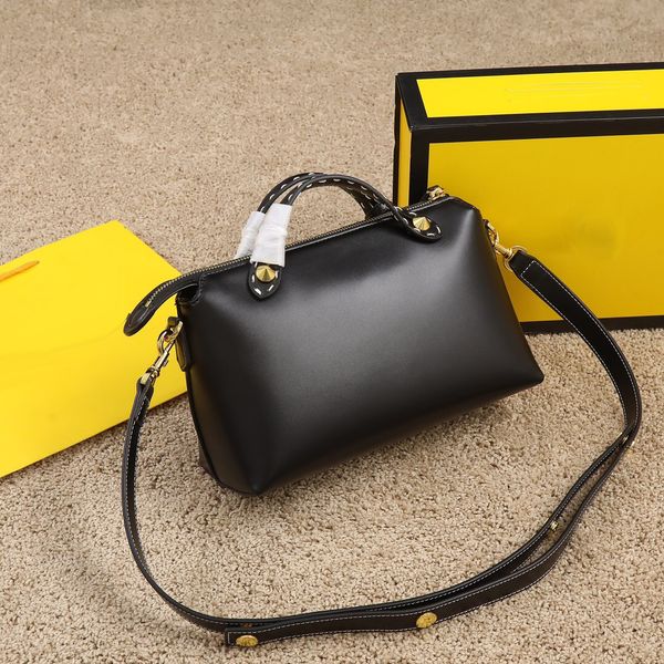 

luxury designer pillow bag fashion stitching hollow letter sewing hand-held one shoulder diagonal boston bag
