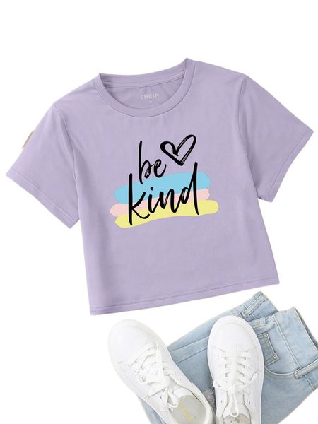 

slogan & heart print tee x3tf#, White