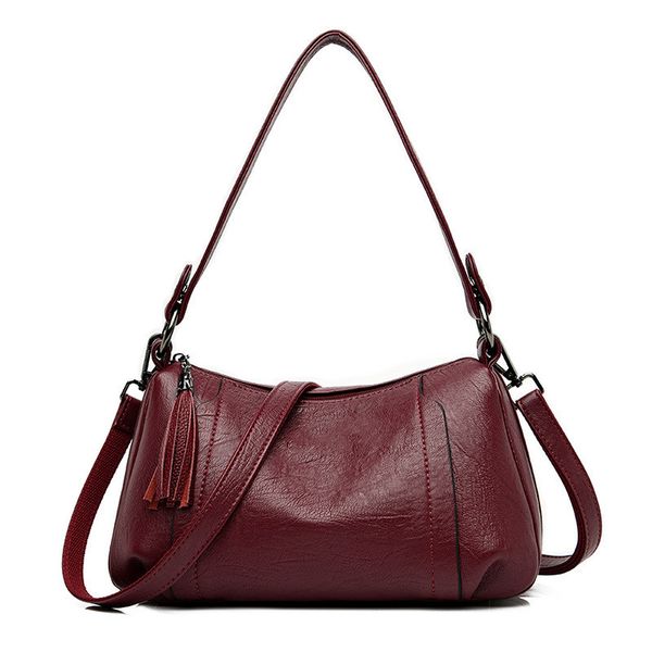 

pu leather bags fashion tassel handbag saddle letter packs women casual brand handbags texture messenger bag luxury designer bag simple fann
