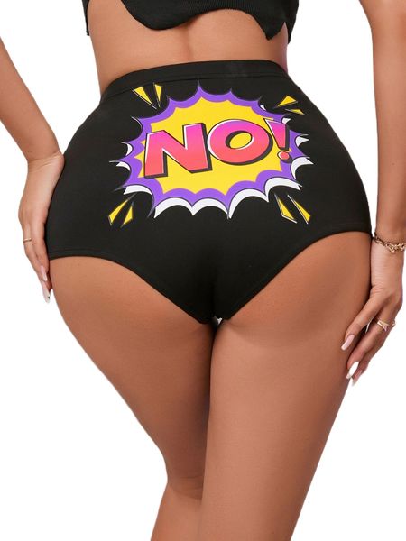 

sxy letter graphic biker shorts d1oh#, White;black