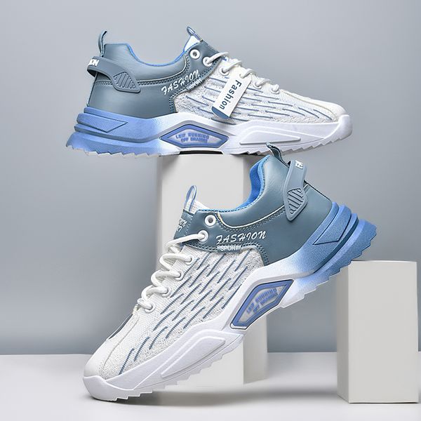 

men's shoes explosive gradient color mesh breathable casual sports four seasons versatile fashion trendy men